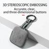 For ZEEKR 001 ZEEKR 7X 007 X Suede Keycase Car Remote Key Full Protective Cover Car Interior Decoration Accessories