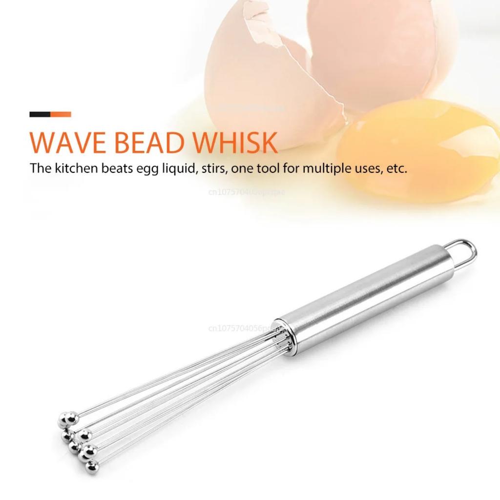 Stainless Steel Egg Stirring Rod Whisk Manual Butter Butter Flour Mixing Kitchen Mixer Baking Tools Cooking Tools