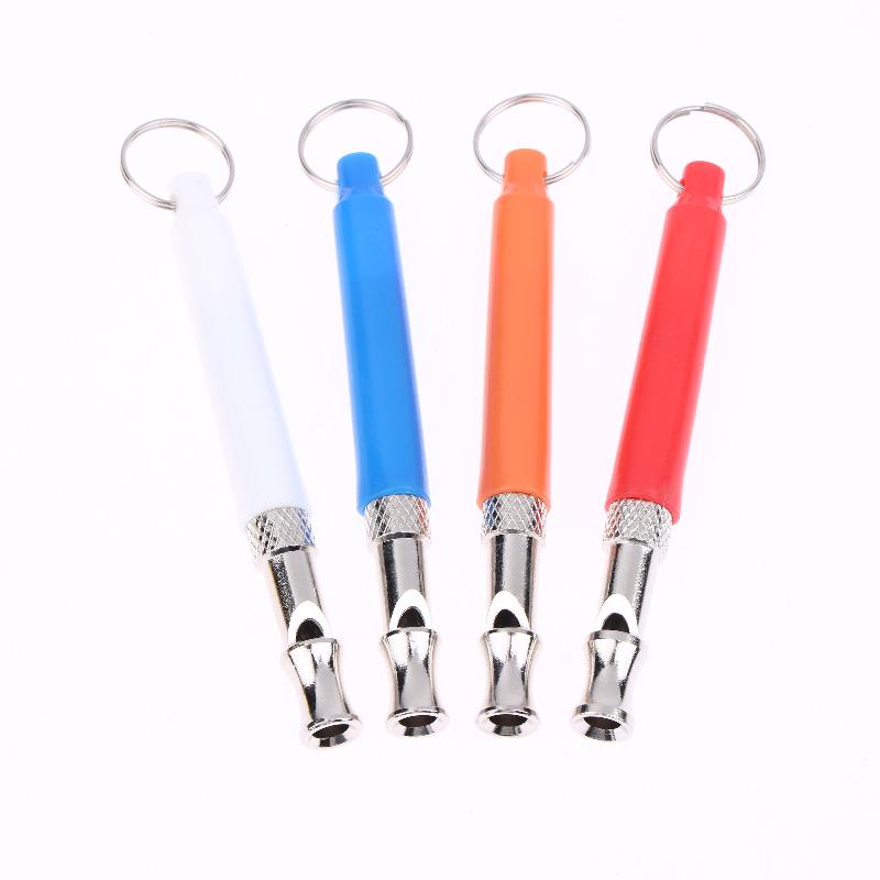 1 Stück Haustier-Disziplinbedarf Verstellbare Hunde-Trainingspfeife Mit Seil Bellen Stoppen Ultraschall-Schallflöte Stummes Kontrollwerkzeug