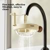 Hanging Sink Food Strainer with Hook Sink Organizer Multifunctional Sink Drain Basket  Kitchen
