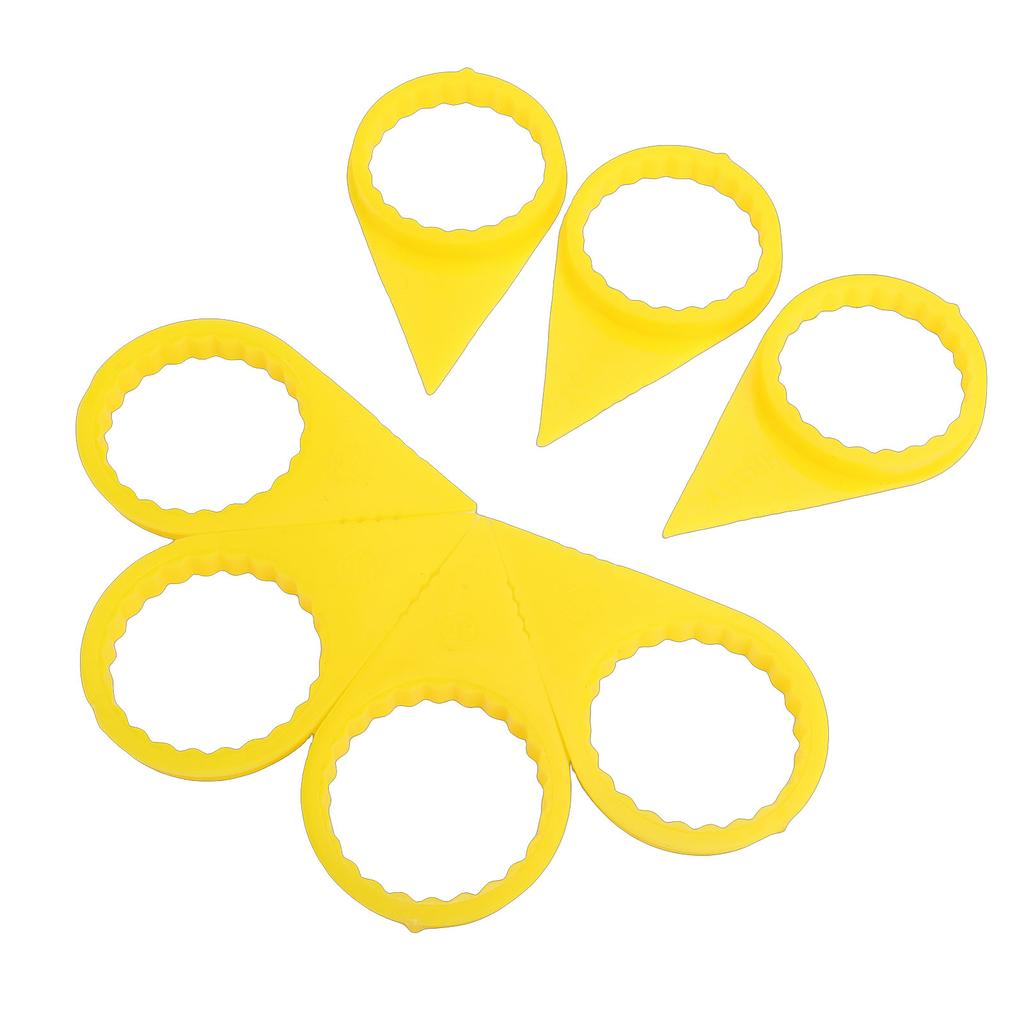 20PCS Loose Wheel Lug Nut Indicators High Visibility Yellow 33MM Wheel Lug Nut Visual Warning Arrows for Trucks