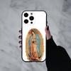 Virgin De Guadalupe   Phone Case For iPhone 17pro,16,15,14,13,12,11 Plus,Pro Max,XS,Soft Silicone Black Cover