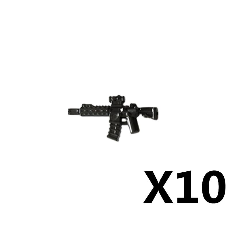 Vojáci Figurky Zbraně Stavebnice Pistole Poposha MP40 Puška AK74 Raketomet Kulka Plamenomet Hračky Dárek T051