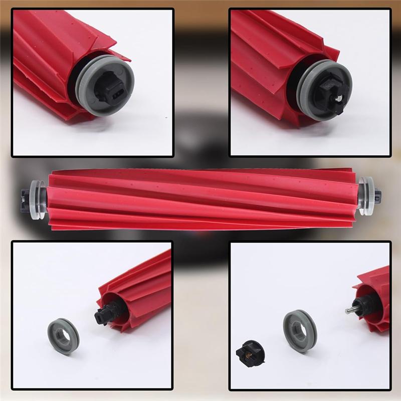 LITE-Replacement Parts For Roborock Q Revo Vacuum Cleaner Accessory Set Including Main Side Brush Hepa Filter Mop Cloth Dust Bag