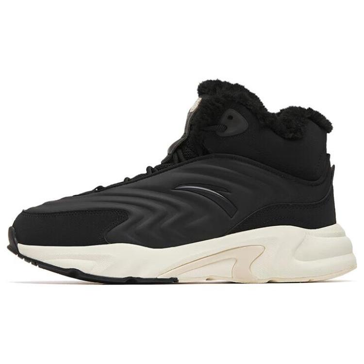 (WMNS) ANTA Walker Fleece High Top Black Women s 922248935-2 EU 39