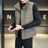 Style Down Vest Wear Light Casual Fashion Stand-Up Collar Men's Short Jacket