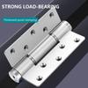Silent Close Hydraulic Adjustable Hinge Folding Adjustable Invisible Door Hinge Furniture Fittings Invisible Mounting
