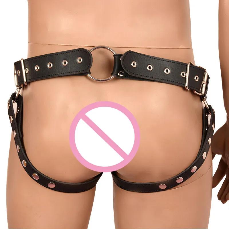 Sexy Adjustable PU Leather Harnesses Bdsm BodyHarness Sexy Fetish men Slave Bondage Restraints Adult Sex Toys For women sex game