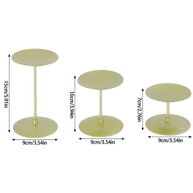 Golden Votives Candle Holders Table Decorations Candle Holders Stand for Parties and Dinners Table Holders