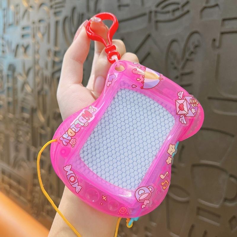 Reusable Doodling Pads Magnetic Drawing Tablet Portable Keychain Art Board Set Magnetic Art Board Perfect for Kids Travel