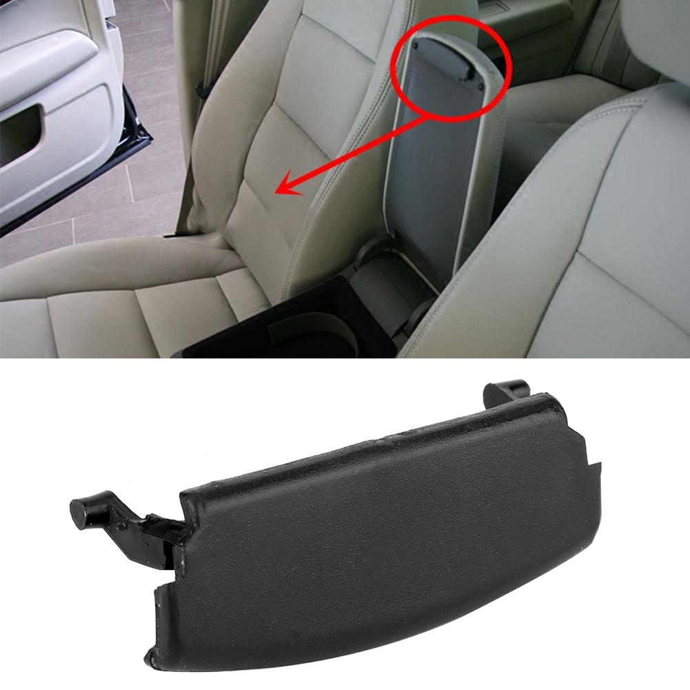 Car Center Console Armrest Box Cover Buckle Button Lid Accessory Fits for A4 B6 2002 2007Black