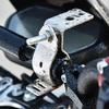 Y4UA Upgrades Handlebar Extension Bracket High Strength Metal Handlebar Expansion Simple Installation for Motorcycles