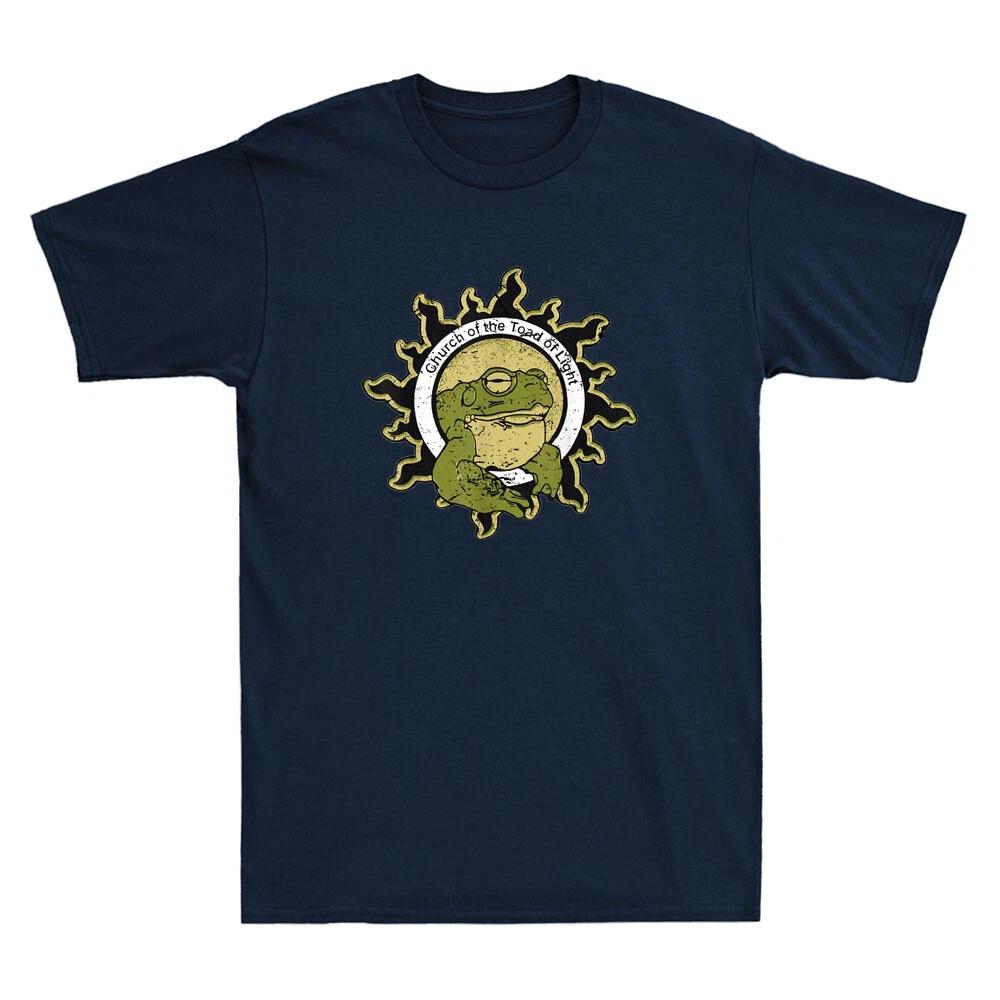 Men s and Women s T-shirts Church of the Toad of Light Sonoran Desert Bufo Toad Funny Frog Memet XL