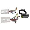 Doppelantrieb Elektrofahrrad-Controller-Set mit LCD-Meter 500W 24V 36V 48V 25A Aluminiumlegierung für Elektrofahrrad