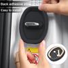 Yousheng 4Pcs Silicone Car Door Latch Protective Cover Universal Shock Absorption Door Lock Cover Anti-Rust Door Lock Shield for Vehicle Lock Cylinder