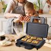1000W High Power Electric Sandwich Maker Double Side Heating Grill Maker Kitchen Anti-stick Plate Breakfast Machine