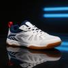 Unisex Badminton Table Tennis Court Shoes MD Rubber Sole Sizes 37-44 for Indoor Training Gym Practice Walking and Daily Sport Wear