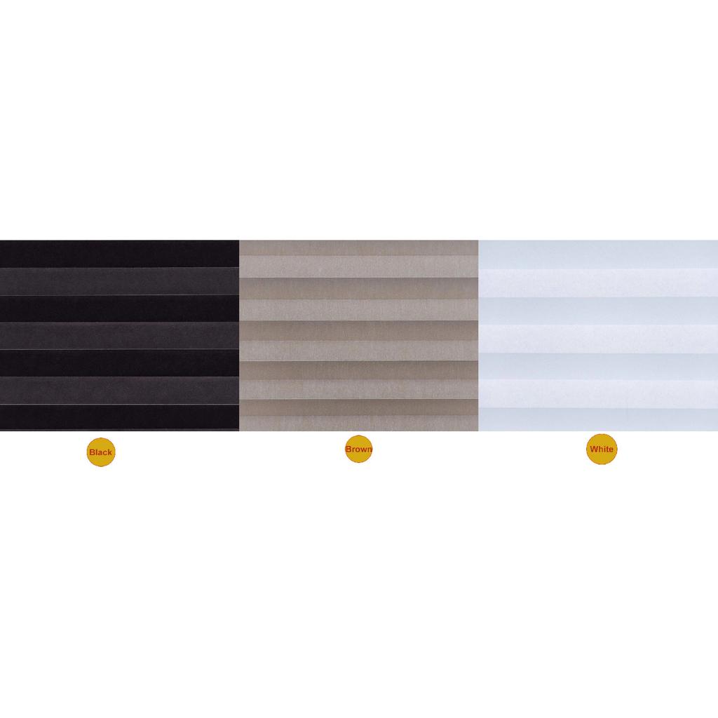 Dropshipping House Apartment Use White Blinds Adhesive Pleated Blinds Shades Window Door To Protect From Sun