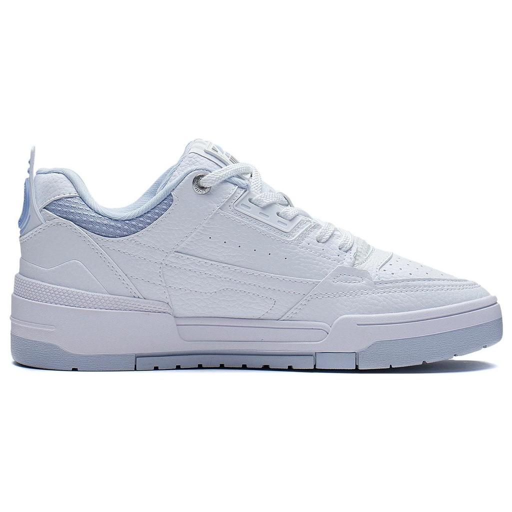 Li Ning Low Top Skate Shoes Women Sneakers White AGCS080-1