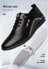 2025 Men's Lightweight Slip-On Leather Loafers - Spring/Autumn Business Casual Shoes with Soft Sole