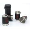4pcs/set Stainless Steel Mini Wine Tumbler Portable Personalized 30ml/75ml/170ml Shot Glass Set