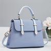 Street Style Pu Leather Small Crossbody Bag For Women With Zip Closure And Inner Pouch