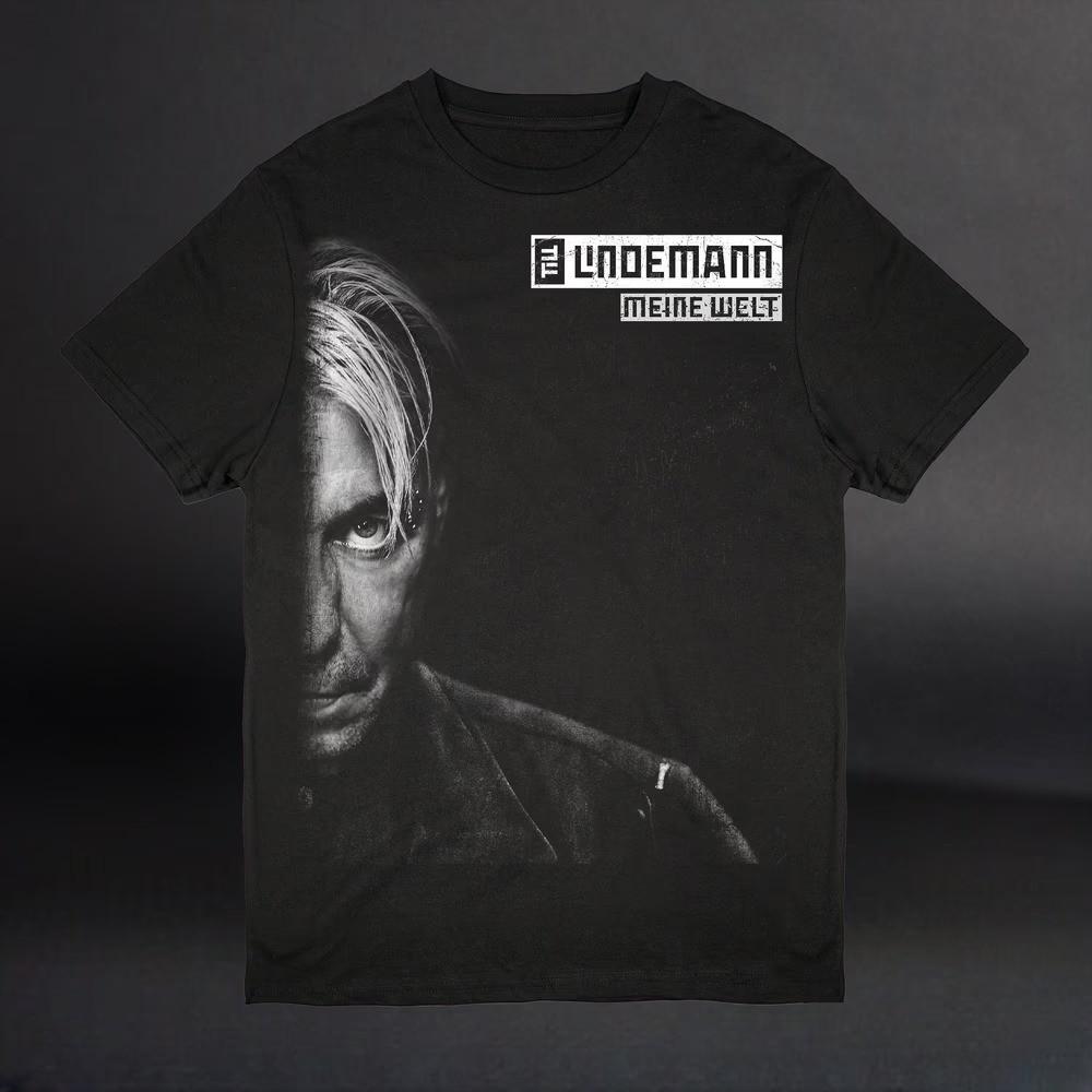 Rammstein Till Lindemann Tričko Meine Welt Velikost S-5XL Comfort Colors Unisex Tričko