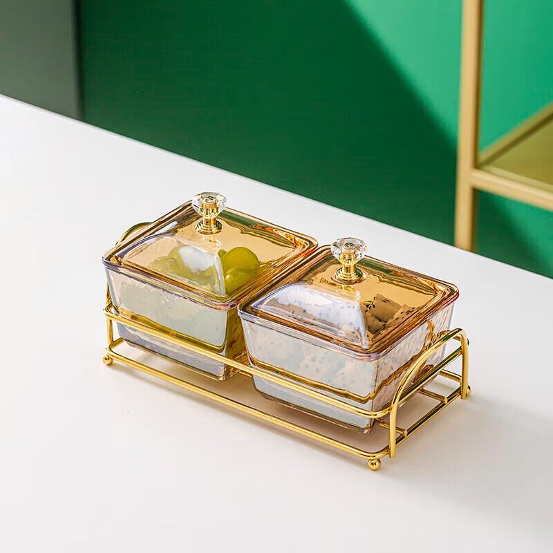 Danshizhiyuan Glass Divided Serving Dish