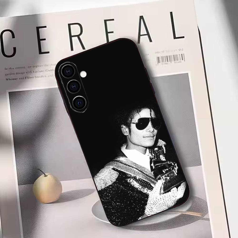 

Чехол для телефона Singer M-Michael jackson для Samsung Galaxy A73, A72, A71, A70, A53, A52, A51, Мягкий силиконовый черный чехол Samsung a11