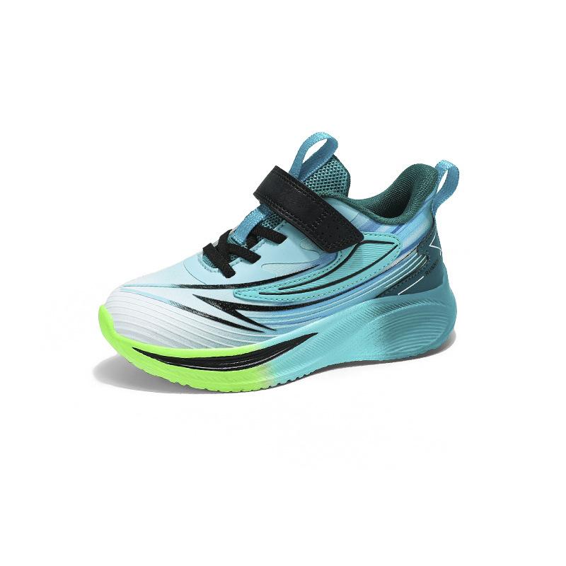 

2025 new lightweight student running shoes medium and large children s sports shoes boys trendy shoes primary and secondary school student trainin 40 темно-зеленого