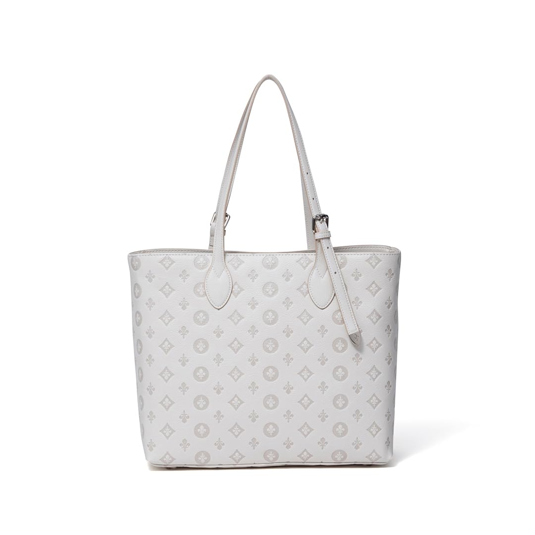 

Patrick Cox Lily Embossed Tote (Large) Women s Adjustable Embossed Tote PXLHEEH1 White