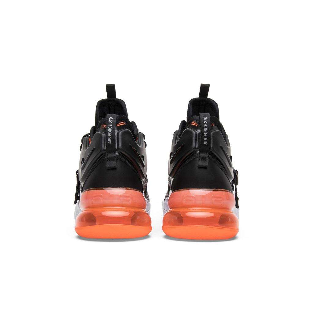 Nike Air Force 270 'Safari' (Unisex) Black / Hyper Crimson-Wolf Grey-White Casual Shoes AH6772 004