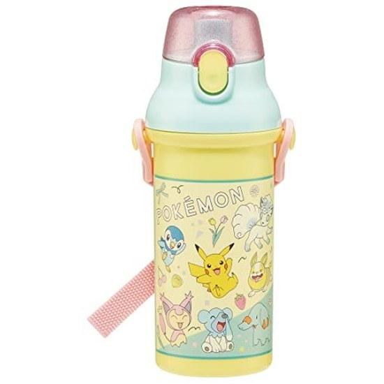 Skater water bottle Pocket Monster Retro 480ml children plastic antibacterial boys made Japan PSB5SANAG-A