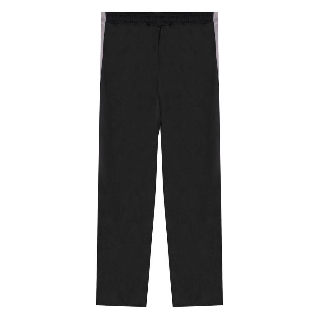 Unisex Kids Pants Side Split with Buttons Color Block Straight Leg Elastic Waist for Sports Basketball Hip-Hop