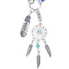 Bohemian Style Key Chains Dreamcatcher Keyring Feather Keychain Car Keychain Pendant