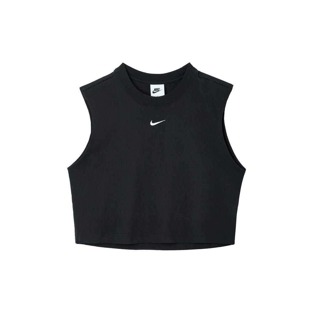Nike Tank Tops Women's Black Crew Neck Moderate Other AR3204-010