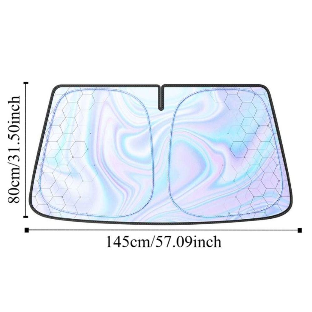 5-Layer Auto Sun Protection Visor UV Refletive Car Sun Shade Car Windshield Cover  Automobile