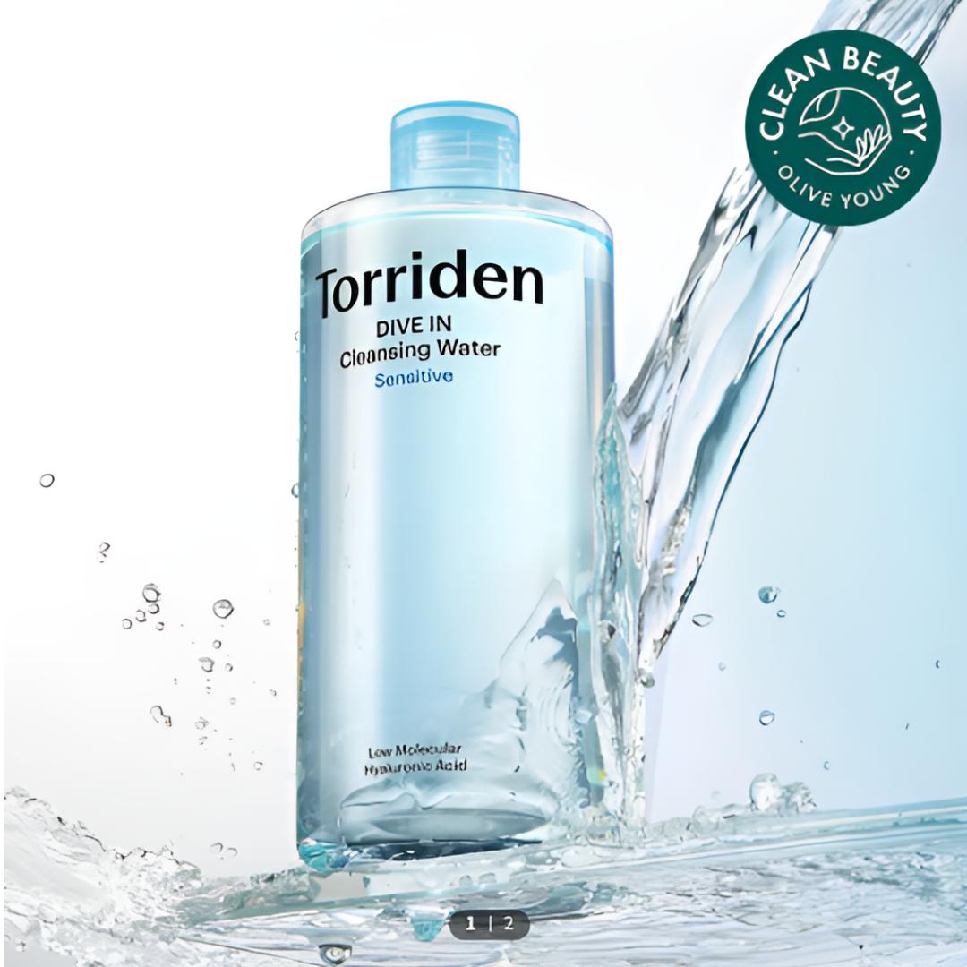 [TORRIDEN] Dive-In Low Molecular Hyaluronic Cleansing Water 400 ml