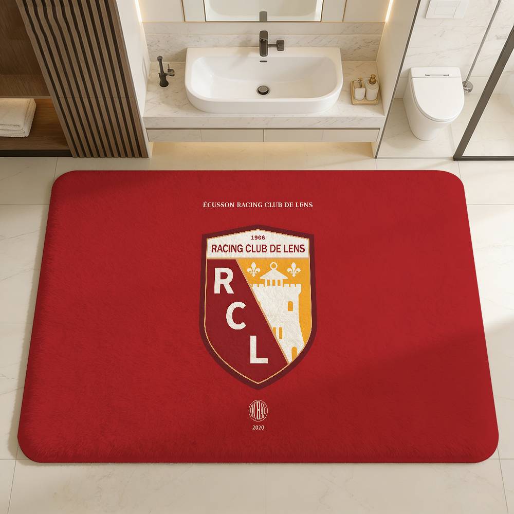 R-RCS LOGO L-Lens Door Mat Nordic Style Bedroom Living Room Doormat Home Balcony Anti-Slip Alfombra