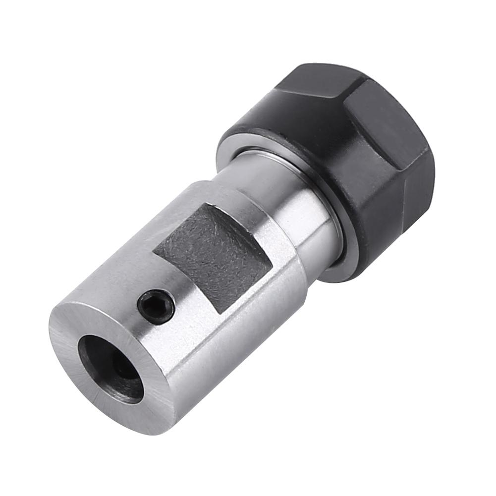 ER11 Collet Chuck Motor Shaft Spindle Extension Rod Inner 8MM For CNC Milling