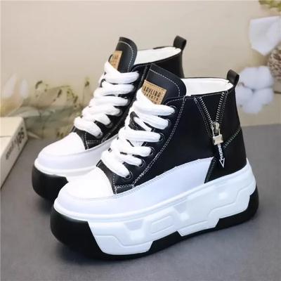 Μόδα 10cm Γυναικεία Casual Παπούτσια Πλατφόρμα Γόβα Γυναικεία Μοντέρνα Αθλητικά Παπούτσια Ογκώδη Παπούτσια Άνοιξη Φθινόπωρο Βουλκανισμένα Skateboard