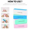 LINMANDA 4 Way Nail Buffer Block Nail Files and Buffers Smooth Buff Shine Professional Nail Files for Home and Salon DIY Use