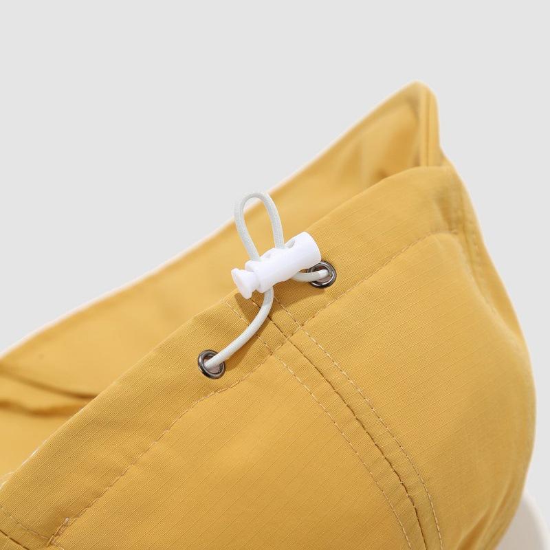 Children's Adjustable Duck Baseball Cap - Cute Wide Brim Sun Protection Hat for Boys & Girls, Spring/Summer Korean Style