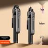 1.8m Bluetooth Selfie Stick with Anti-shake Gimbal, Phone Holder, Follow Shot Stabilizer, and Portable Tripod for Live Streaming