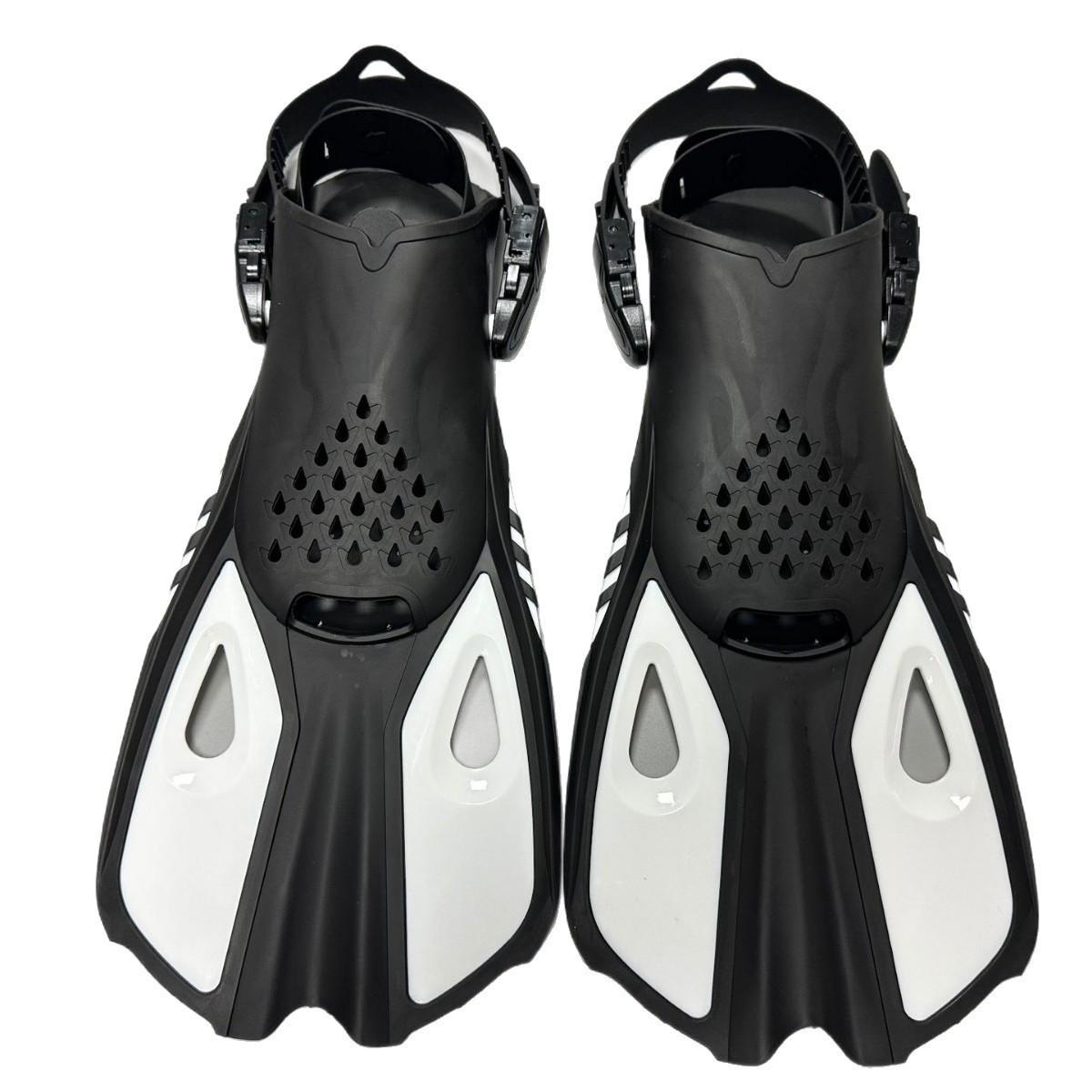 Adjustable Non-slip Adult Snorkeling Swim Fins Large/XL (42-45)