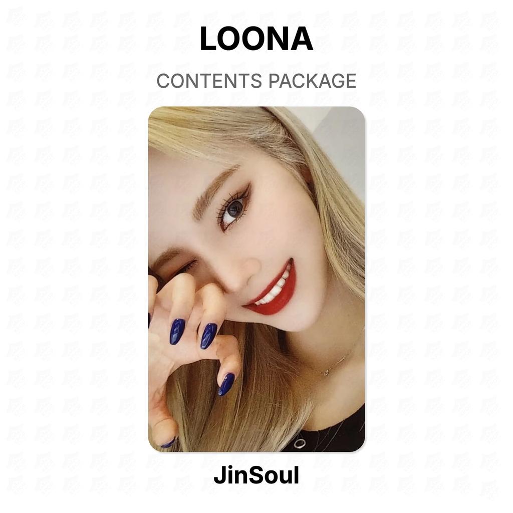 LOONA CONTENTS PACKAGE Official Photocard