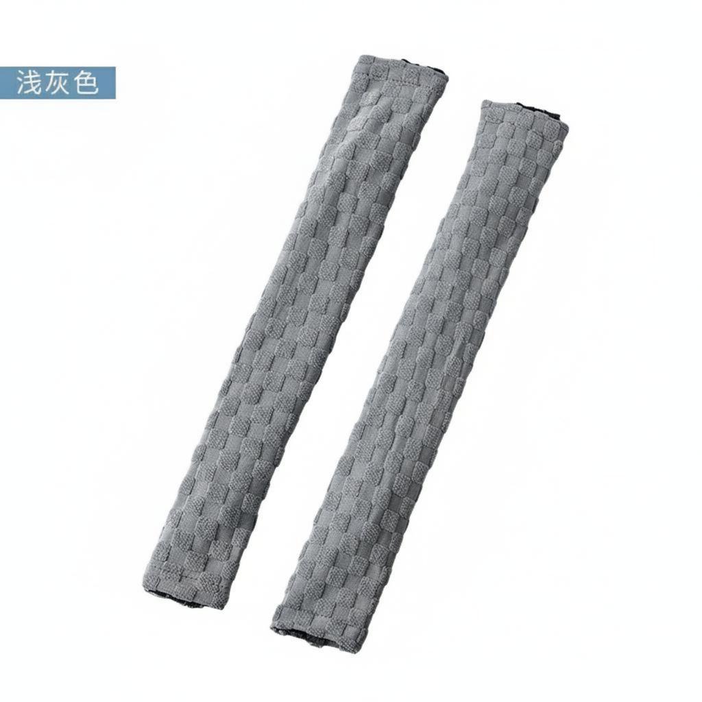 2 Pezzi Copribracciolo Sedia Chiusura a Velcro Elastico Jacquard Protezione Bracciolo Sedia da Ufficio Cuscino di Supporto Copertura Antipolvere