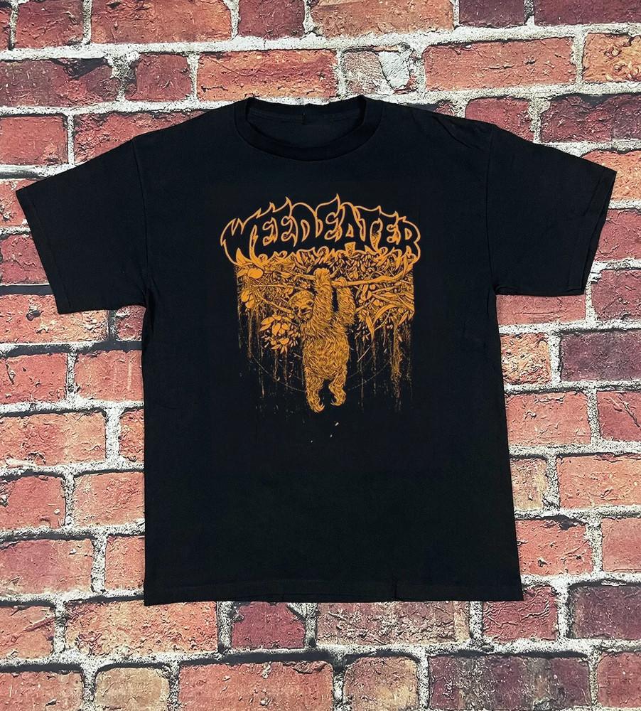 Weedeater Band ЧЕРНАЯ Футболка С КОРОТКИМ РУКАВОМ Полный Размер S-5XL Унисекс Футболка S