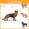 Modelos realistas de cães estáticos de PVC de 18 peças apresentando Basset Hound Dogue Alemão Labrador e mais Ideais para amantes de animais de estimação e colecionadores
