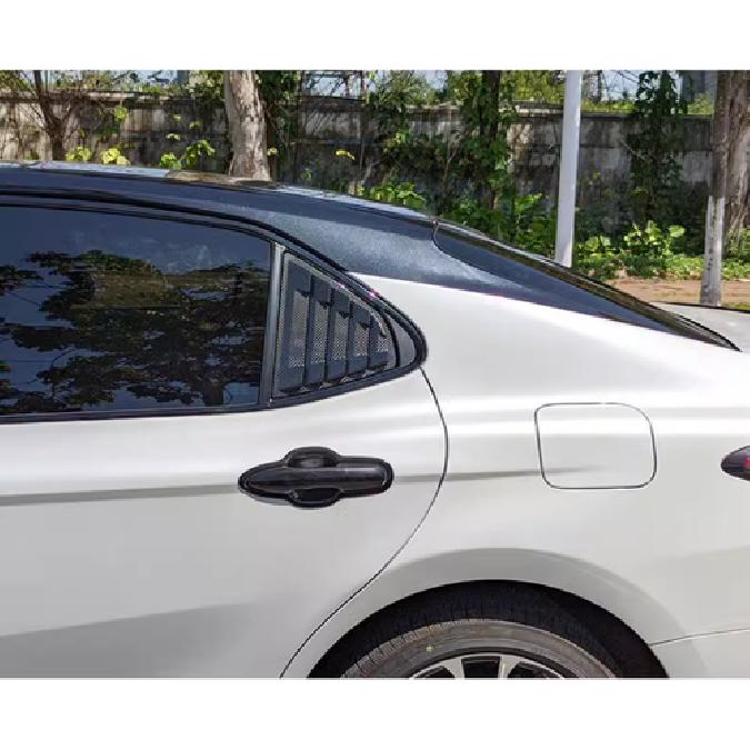 For Toyota Camry 2018-2024 Carbon Fiber Vent Window Scoop Louver Cover Trim